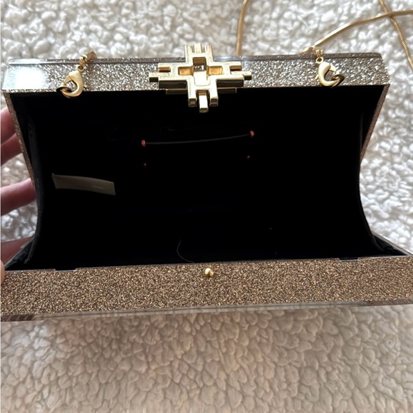 India Hicks Glitter Box Clutch - New - Picture 5 of 11